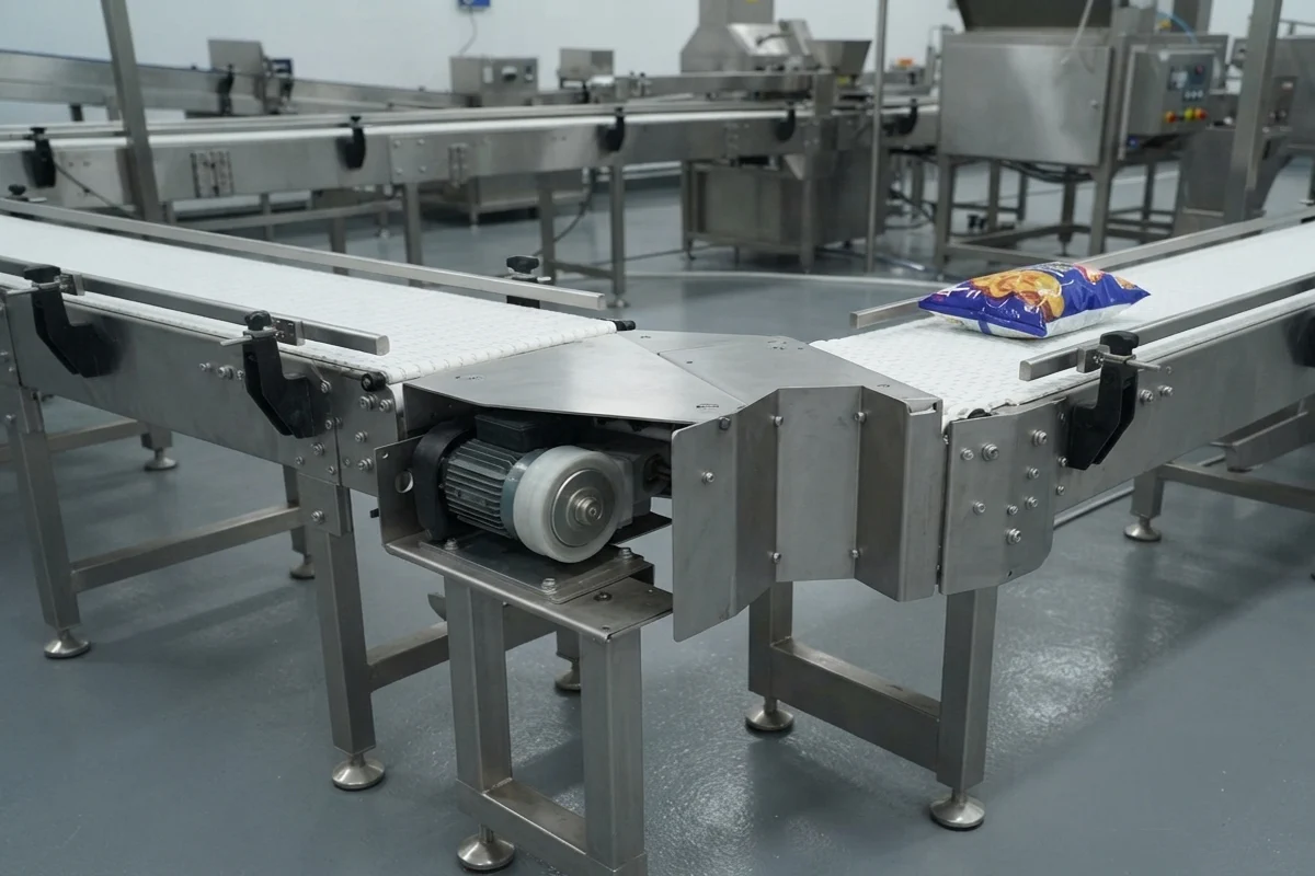 Conveyor System Components in the Unified Steel fabrication workshop